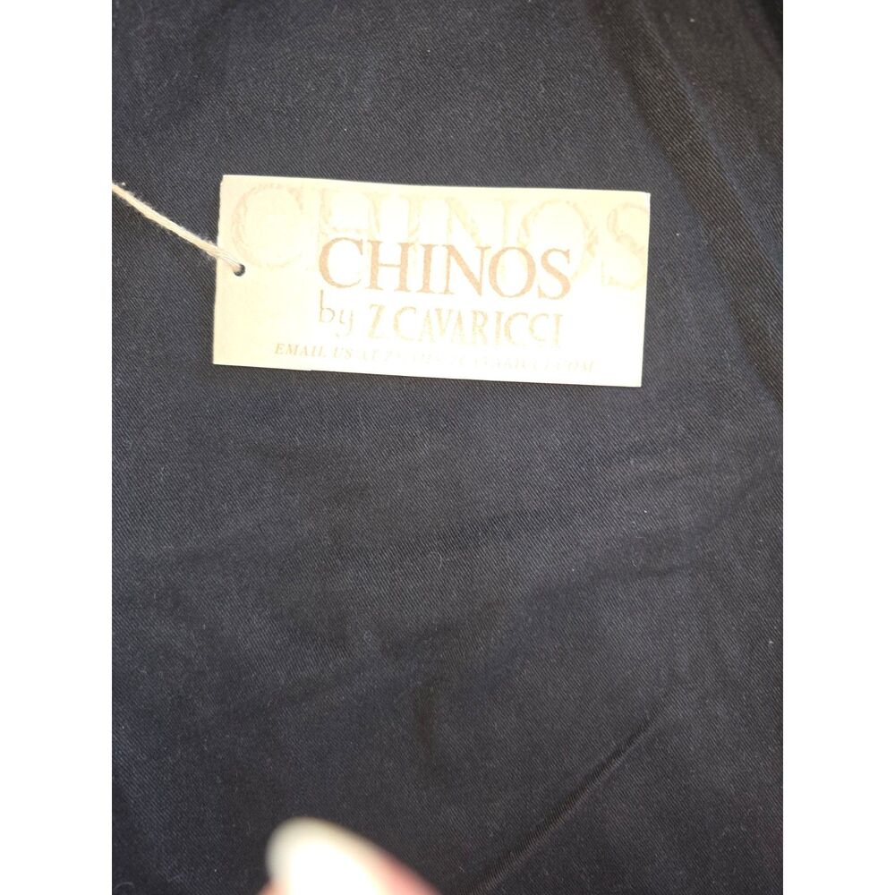 Z. Cavaricci Chino Shorts - Black - Size 31 - Picture 8 of 12